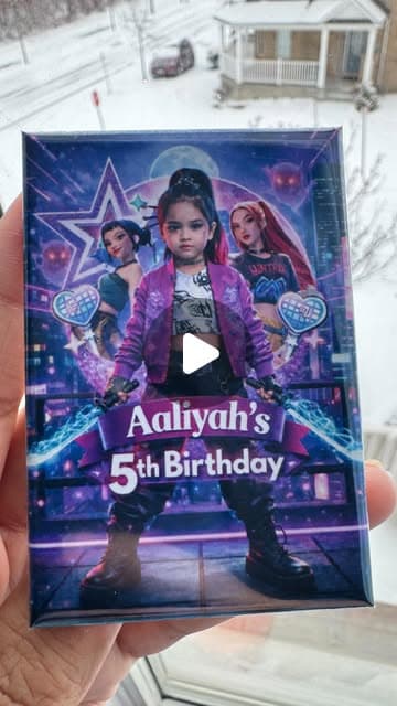 Handcrafting birthday magic — playful, personalized magnets